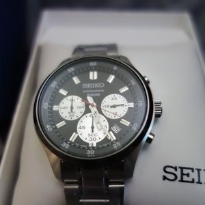 seiko men's chronograph sks593
